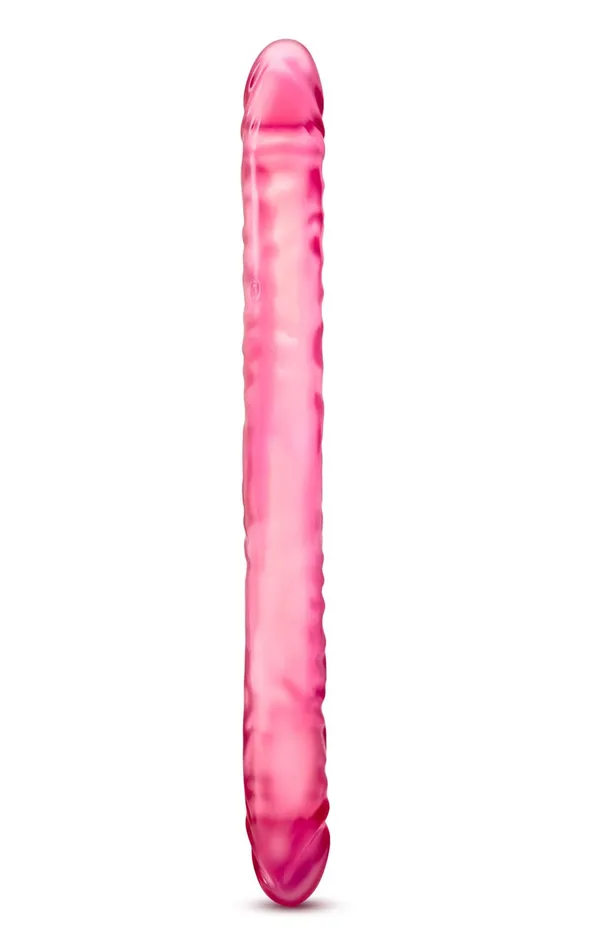 Dildos Blush Novelties B Yours 18 Double Dildo Pink