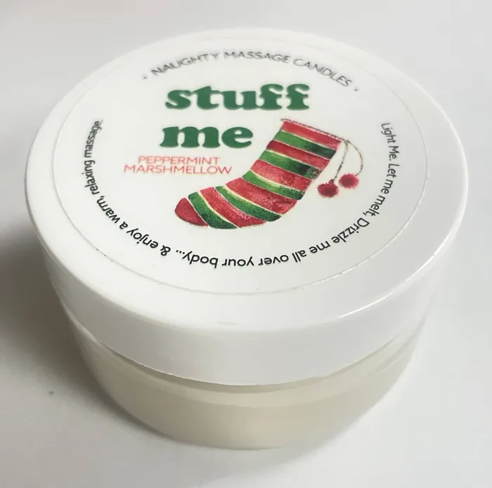 Kama Sutra Stuff Me Massage Candle Peppermint Marshmallow 17 Oz Couples