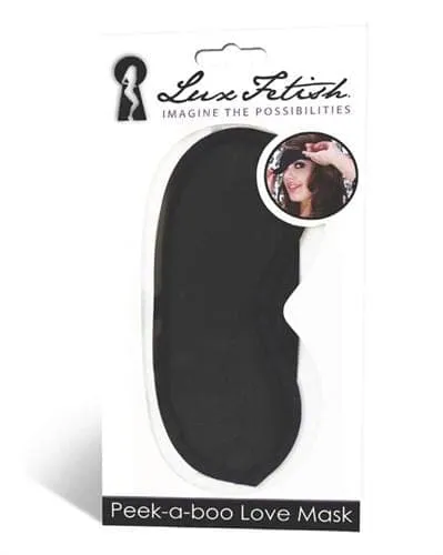 PeekaBoo Love Mask Black Lux Fetish Anal