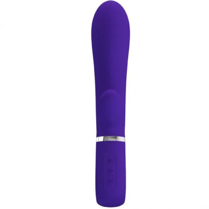 Pretty Love Vibrators Thomas Super Soft Silicone Rabbit Vibrator Purple Pretty Love Vibrators Thomas Super Soft Silicone Rabbit Vibrator Purple