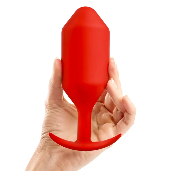 Anal BVibe BVibe Snug Plug 6 XXXL Red