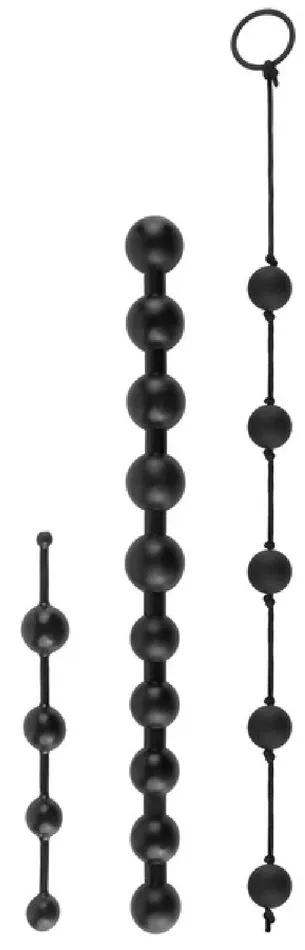 Beginners Bead Kit Black Pipedreams Anal