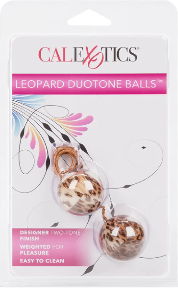 Dildos California Exotic Novelties The Leopard Duotone Balls