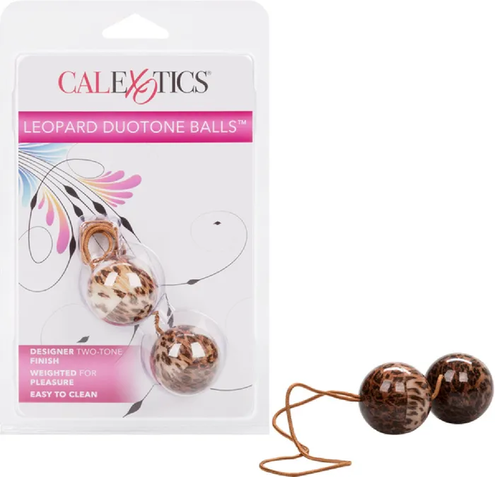 Dildos California Exotic Novelties The Leopard Duotone Balls