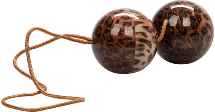 Dildos California Exotic Novelties The Leopard Duotone Balls