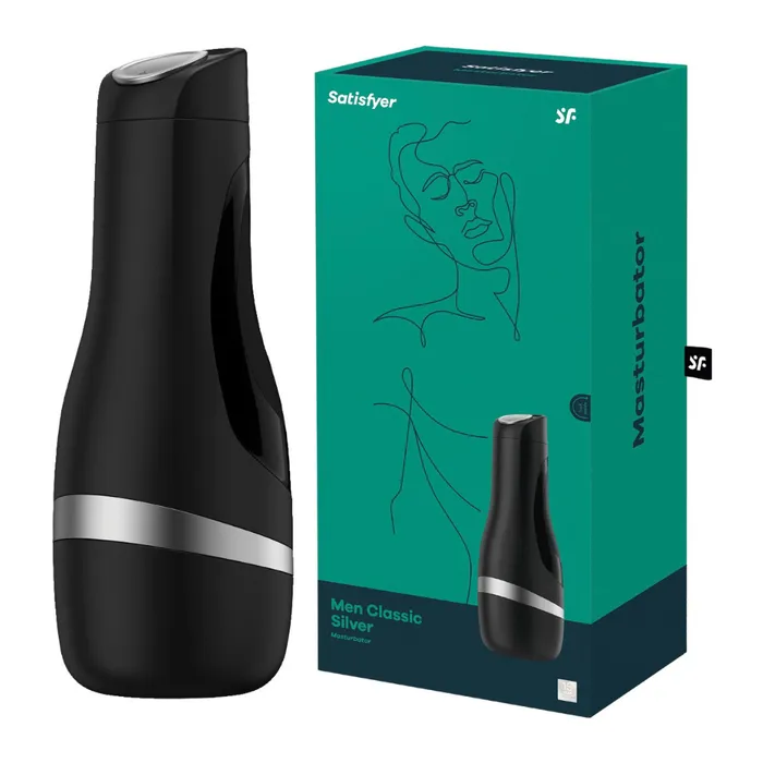 Satisfyer Vibrators Satisfyer Men Classic Silver