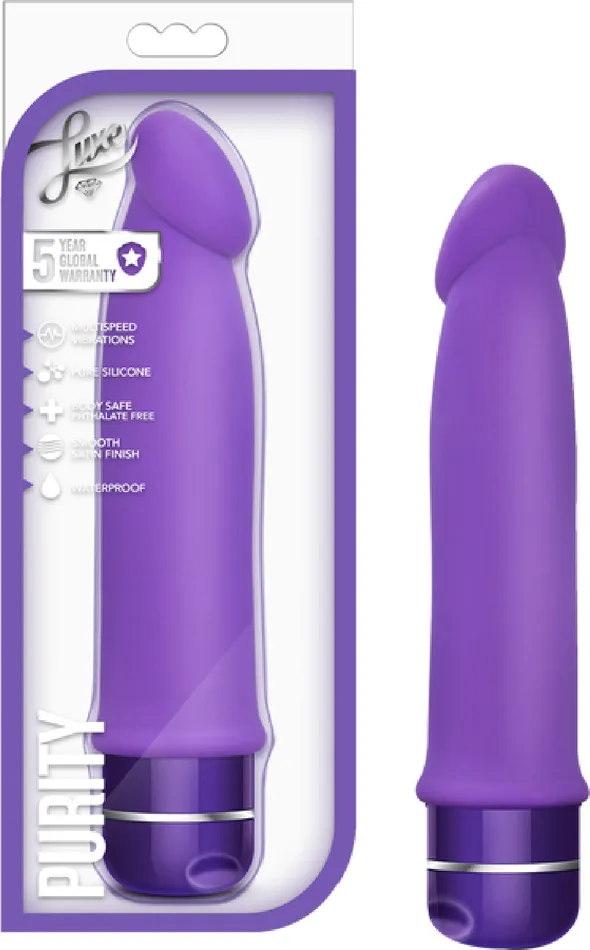 Vibrators Blush Novelties Purity Multi Function Vibrator Sex Toy Adult Pleasure Dildo Purple Vibrators Blush Novelties Purity Multi Function Vibrator Sex Toy Adult Pleasure Dildo Purple