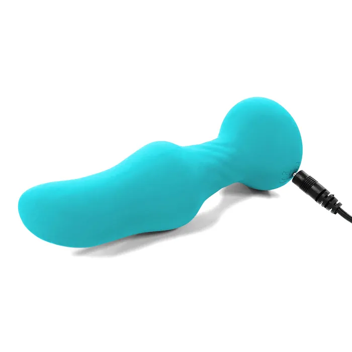 Curved PSpot Vibrating Anal Plug The Rimmer BUM FUN Male Sex Toys
