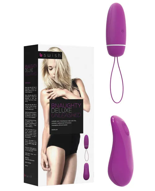 B Swish Toys Vibrators Bnaughty Deluxe Unleashed Raspberry Bullet