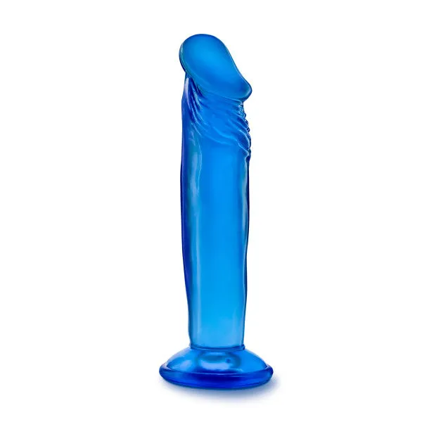 Blush Novelties Female Sex Toys B Yours Sweet N Small 6in Dildo With Suction Cup Blue Blush Novelties Female Sex Toys B Yours Sweet N Small 6in Dildo With Suction Cup Blue