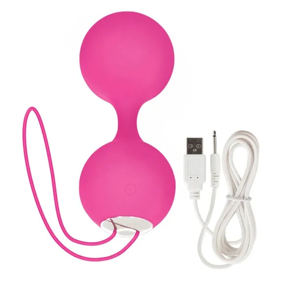 California Exotic Novelties Dildos Embrace Love Balls Pink