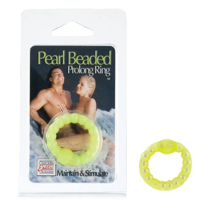 California Exotic Novelties Prolong Beaded Ring Male Sex Toys