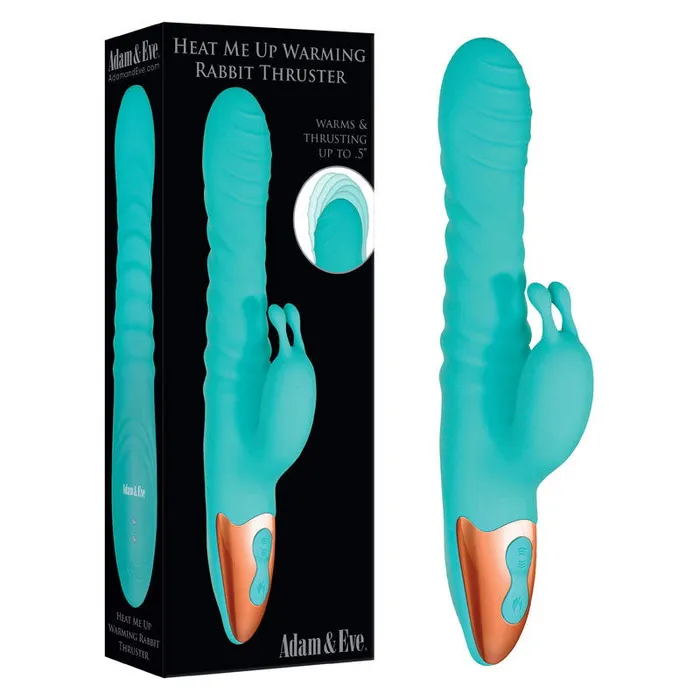 Female Sex Toys Adam Eve Adam Eve HEAT ME UP Warming Rabbit Thruster