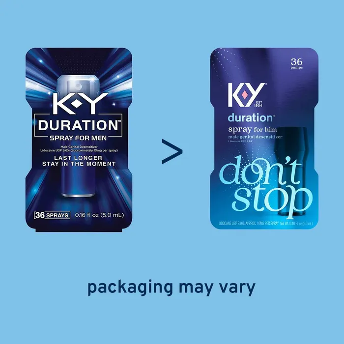 Female Sex Toys KY KY Duration Desensitizing Delay Spray for Men