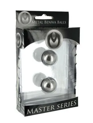 Master Series Stainless Steel Venus Ben Wa Balls XR Brands Dildos