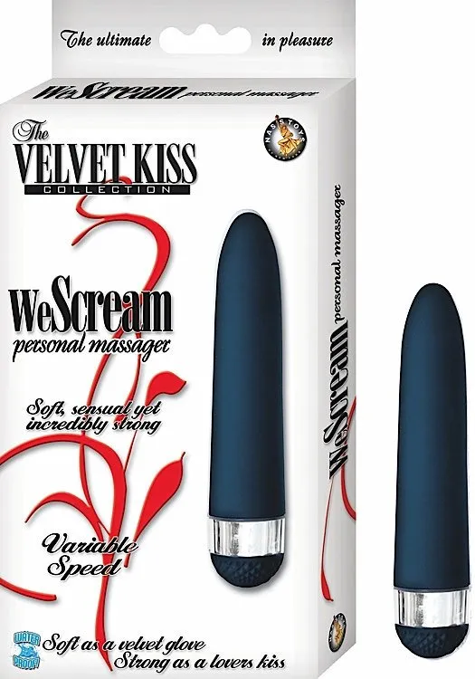 Nasstoys Anal Velvet Kiss We Scream Black