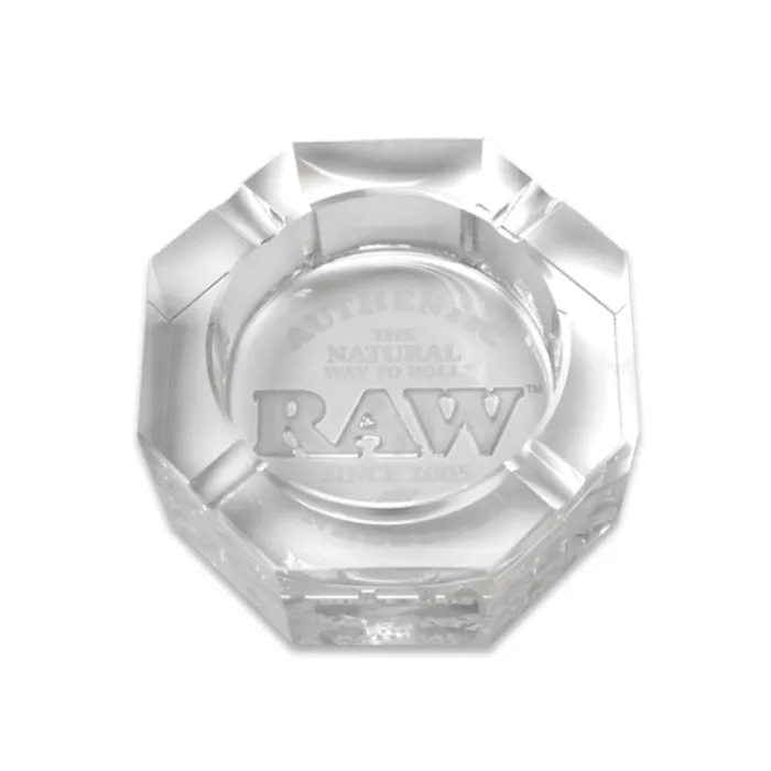 RAW Lead Free Crystal Ashtray RAW Anal