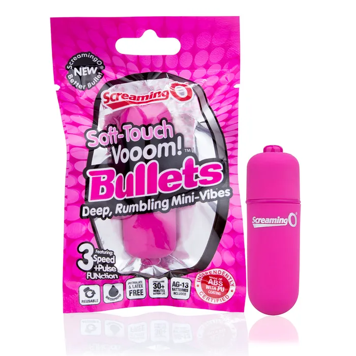 Screaming O Vooom Bullet Pink Vibrators