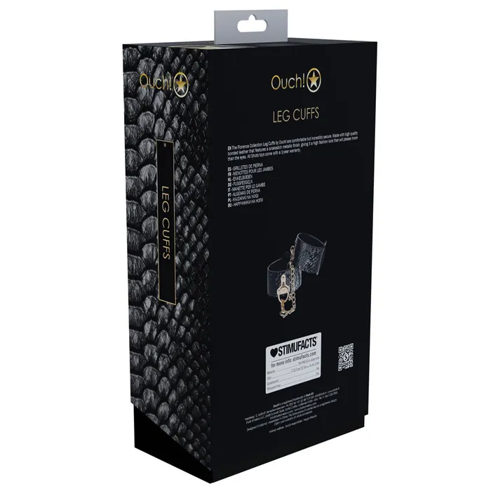 Shots Toys Couples OUCH Florence Collection Leg Cuffs Shots Toys Couples OUCH Florence Collection Leg Cuffs