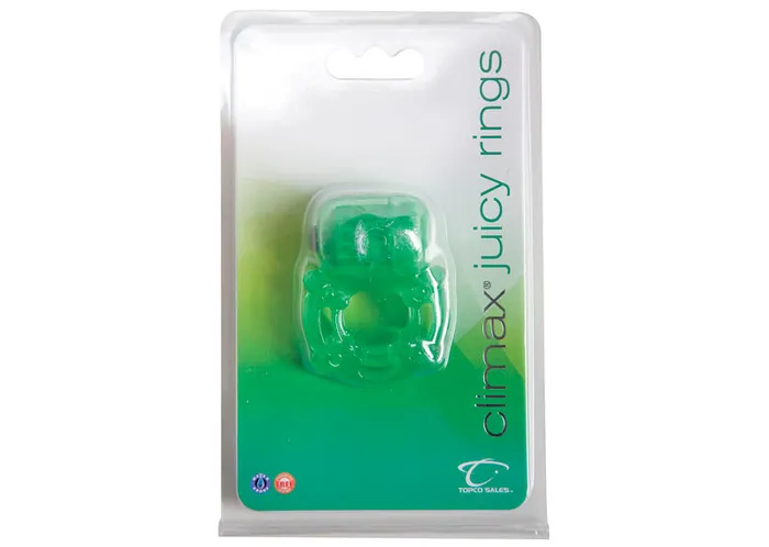 Topco Vibrators Climax Juicy Rings Green