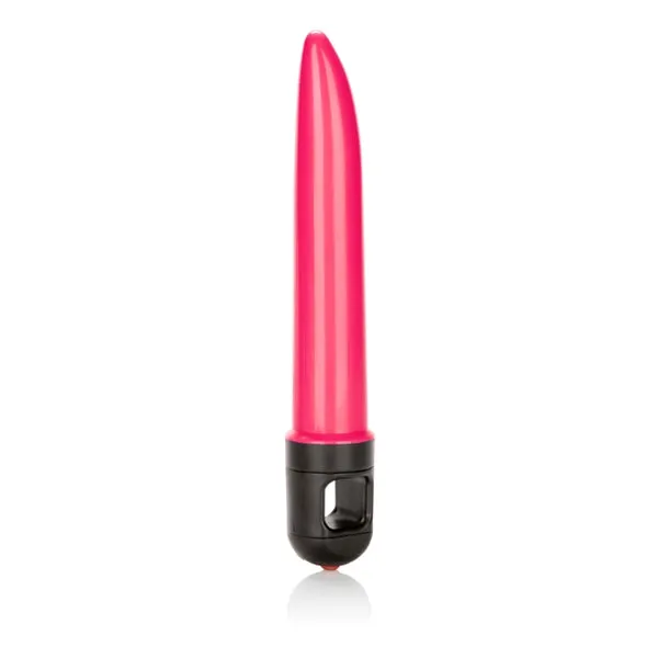 Vibrators California Exotic Novelties Double Tap Speeder 6 12 In Pink