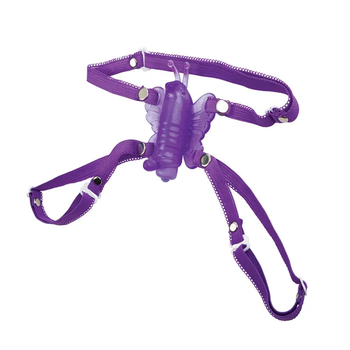 Vibrators Micro Wireless Venus Butterfly Purple California Exotic Novelties