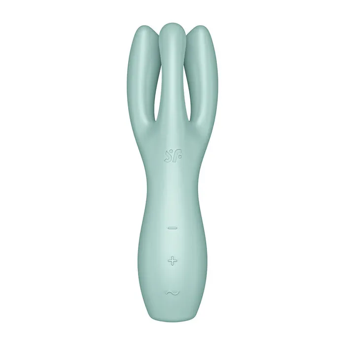 Vibrators Satisfyer Threesome 3 Layon Vibrator Mint Satisfyer
