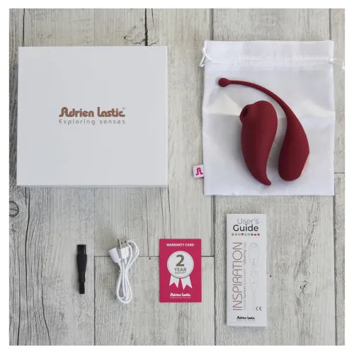 Adrien Lastic Female Sex Toys Adrien Lastic Inspiration Clitoral Suction Stimulator and Vibrating Egg Adrien Lastic Female Sex Toys Adrien Lastic Inspiration Clitoral Suction Stimulator and Vibrating Egg