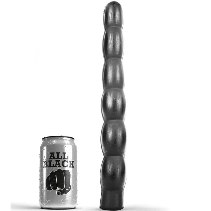 ALL BLACK Dildos DILDO ANALE TUTTO NERO 32CM