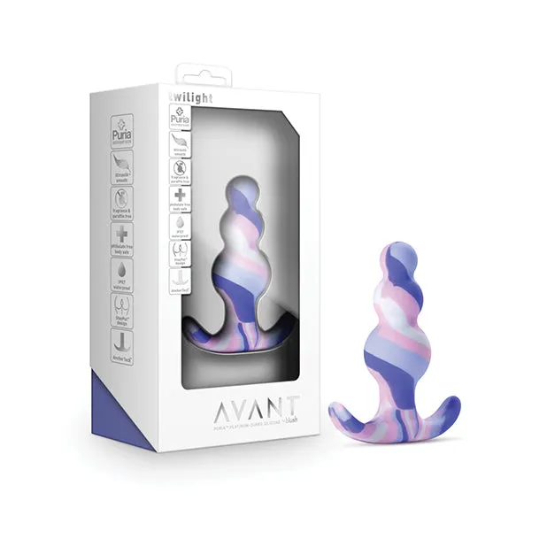 Anal Blush Avant Twilight Silicone Plug