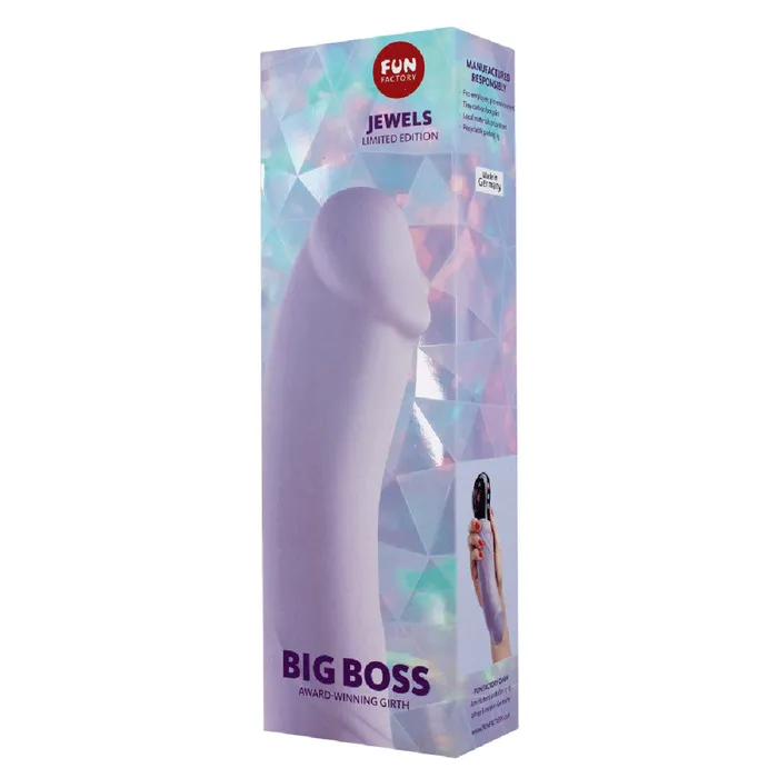 Female Sex Toys Fun Factory Limited Edition Amethyst Big Boss Vibrator
