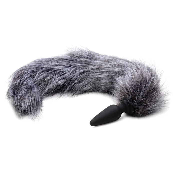 Male Sex Toys XR Brands Tailz Silicone Anal Plug 3 Interchangeable Tails