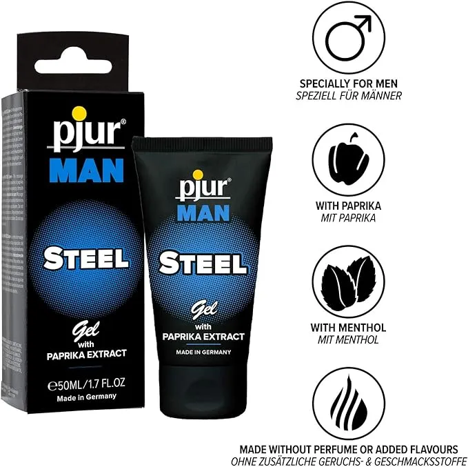 Pleasure Malta Anal pjur Man Steel Gel 50ml