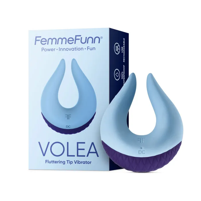 Vibrators Femme Funn Volea Fluttering Tips Vibe