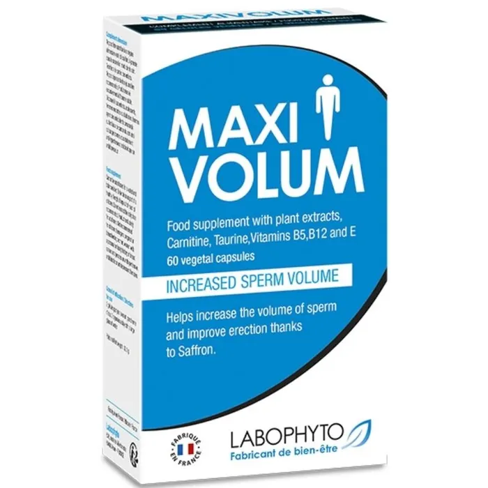 Vibrators MAXIVOLUM AUMENTO DEL VOLUME DI SPERMA 60 CAPSULE pleasuretoys69