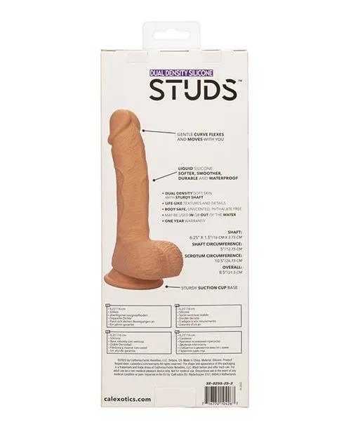 CalExotics Female Sex Toys Studs Dual Density Silicone Dildo