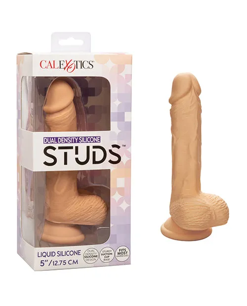 CalExotics Female Sex Toys Studs Dual Density Silicone Dildo