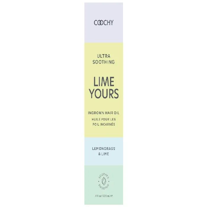 Coochy Ultra Soothing Lime Yours Ingrown Hair Oil Lemongrass Lime Classic Brands Female Sex Toys