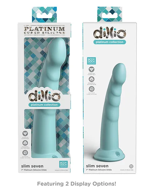 Dildos Pipedream Dillio Platinum 7 Slim Seven Silicone Dildo Dildos Pipedream Dillio Platinum 7 Slim Seven Silicone Dildo