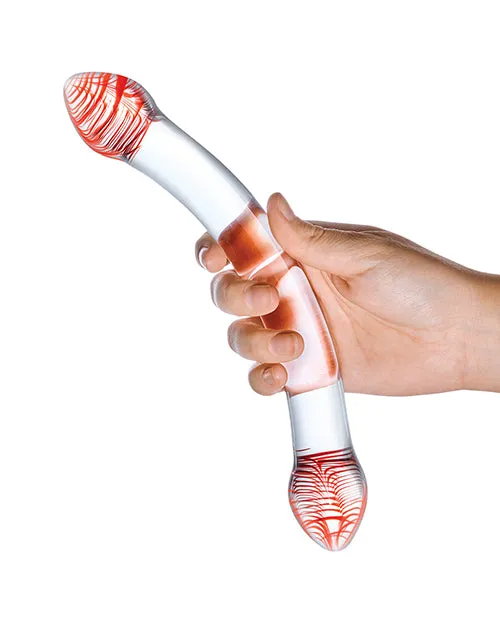 Electric Eel Dildos Glas Red Head Double Glass Dildo