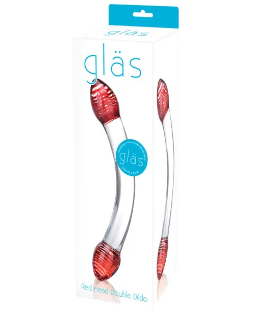 Electric Eel Dildos Glas Red Head Double Glass Dildo