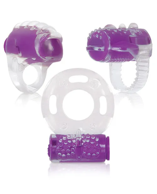 Evolved Ring True Unique Pleasure Rings Kit 3 Pack Evolved Couples