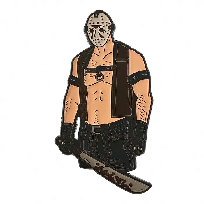 Geeky Kinky Machete Jason Daddy Pin Geeky Kinky Vibrators