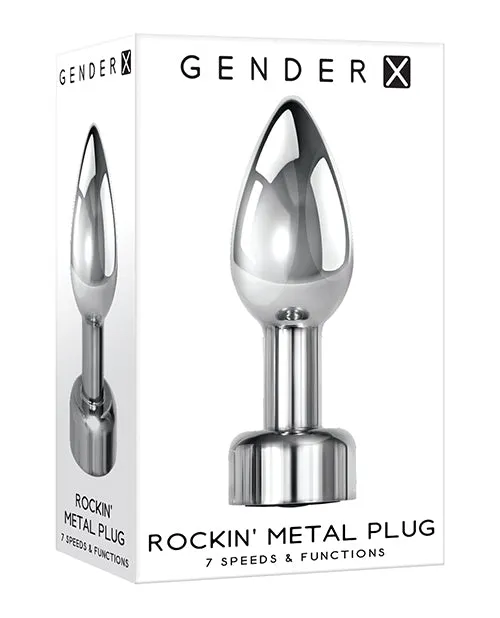 Gender X Rockin Metal Plug Evolved Anal