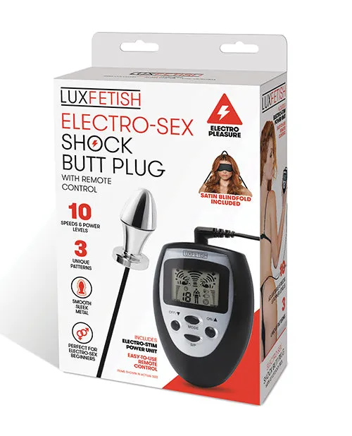 Lux Fetish Lux Fetish ElectroSex Shock Butt Plug Anal