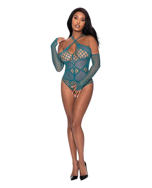 Male Sex Toys Magic Silk Seamless Long Sleeve Teddy