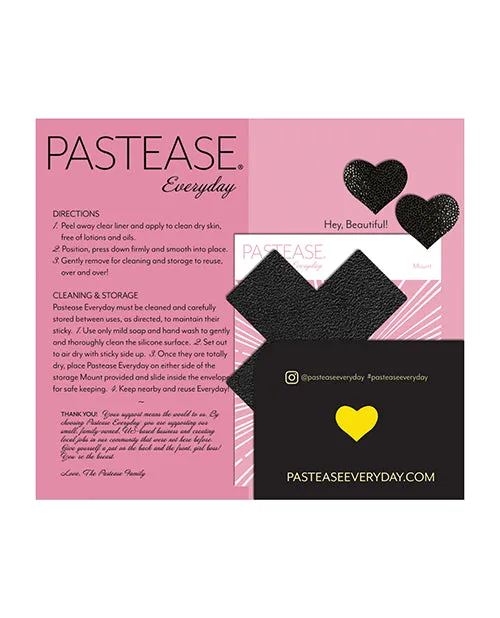 Pastease Reusable Luxury Suede Cross Black Os Pastease Anal