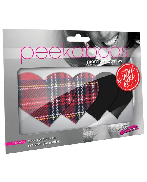 Peekaboos Schoolgirl Hearts Os XGen Vibrators