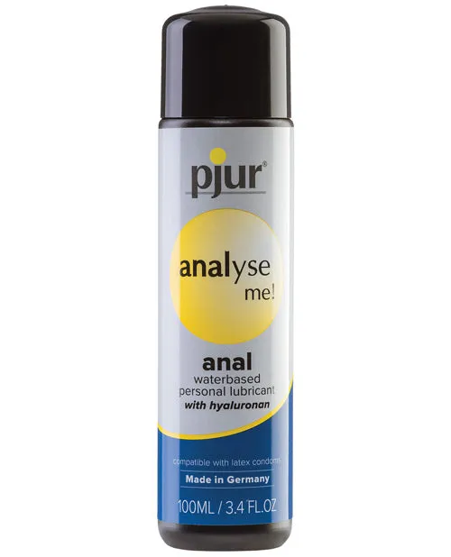 Pjur Analyse Me Water Based Personal Lubricant 100 ml Bottle Pjur Group USA Lubricants Pjur Analyse Me Water Based Personal Lubricant 100 ml Bottle Pjur Group USA Lubricants