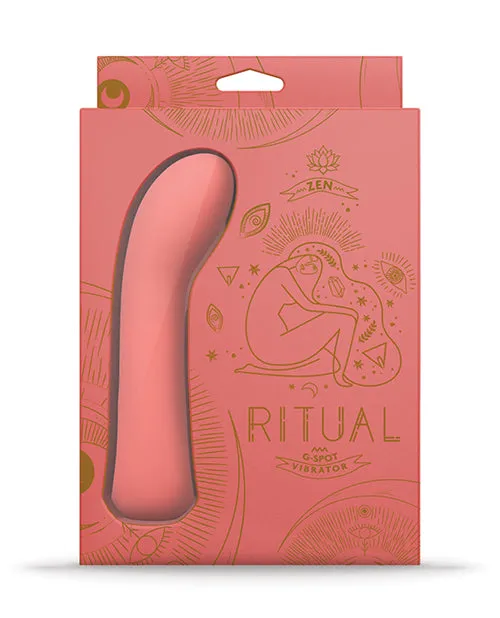 Ritual Zen Rechargeable Silicone Gspot Vibe Doc Johnson Vibrators